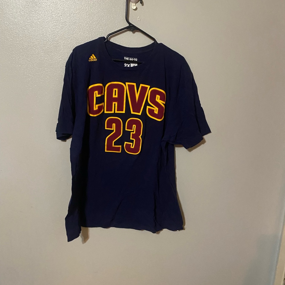 Adidas Cavs 23 Navy T-Shirt
